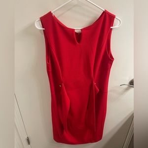 Red women’s dress